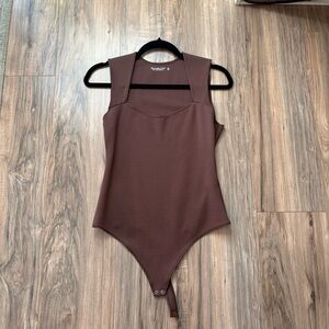 Abercrombie & Fitch Chocolate Brown Bodysuit